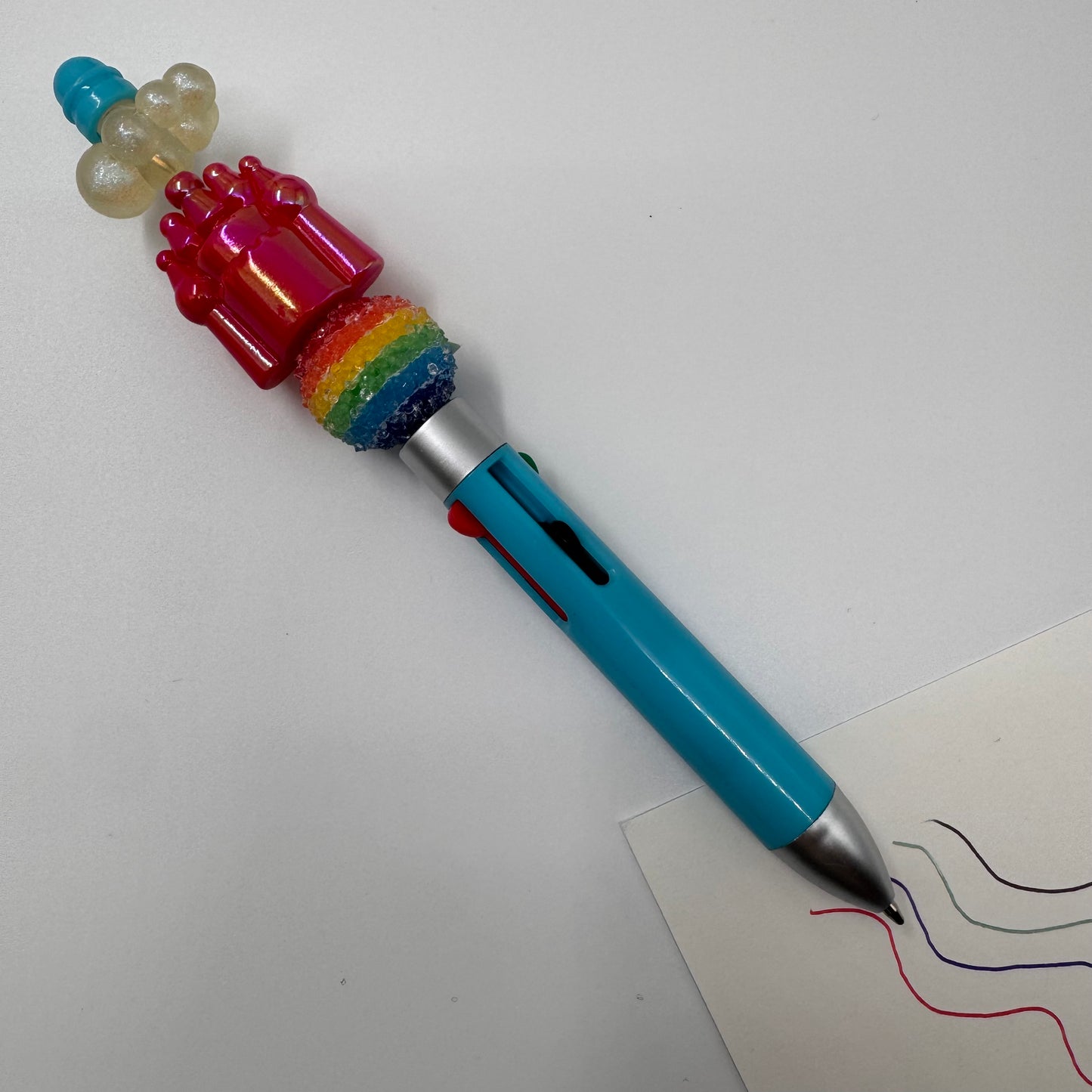 Pärlad bläckpenna, multistift