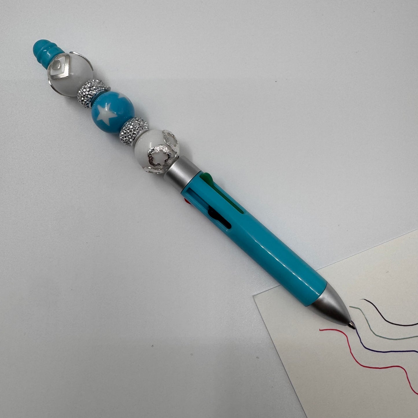 Pärlad bläckpenna, multistift