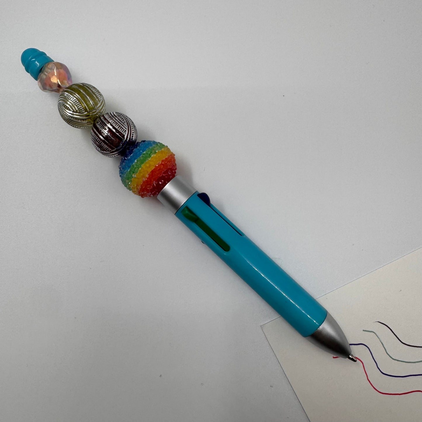 Pärlad bläckpenna, multistift