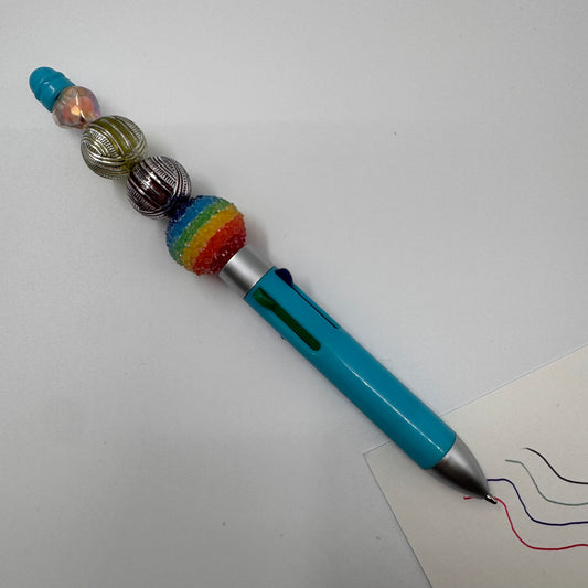 Pärlad bläckpenna, multistift