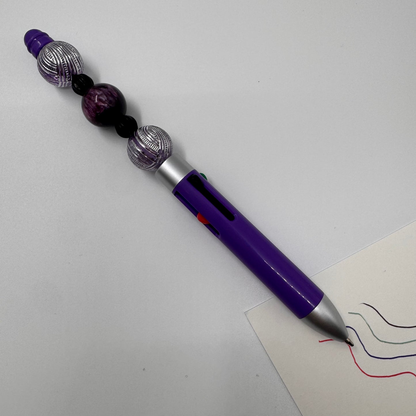 Pärlad bläckpenna, multistift